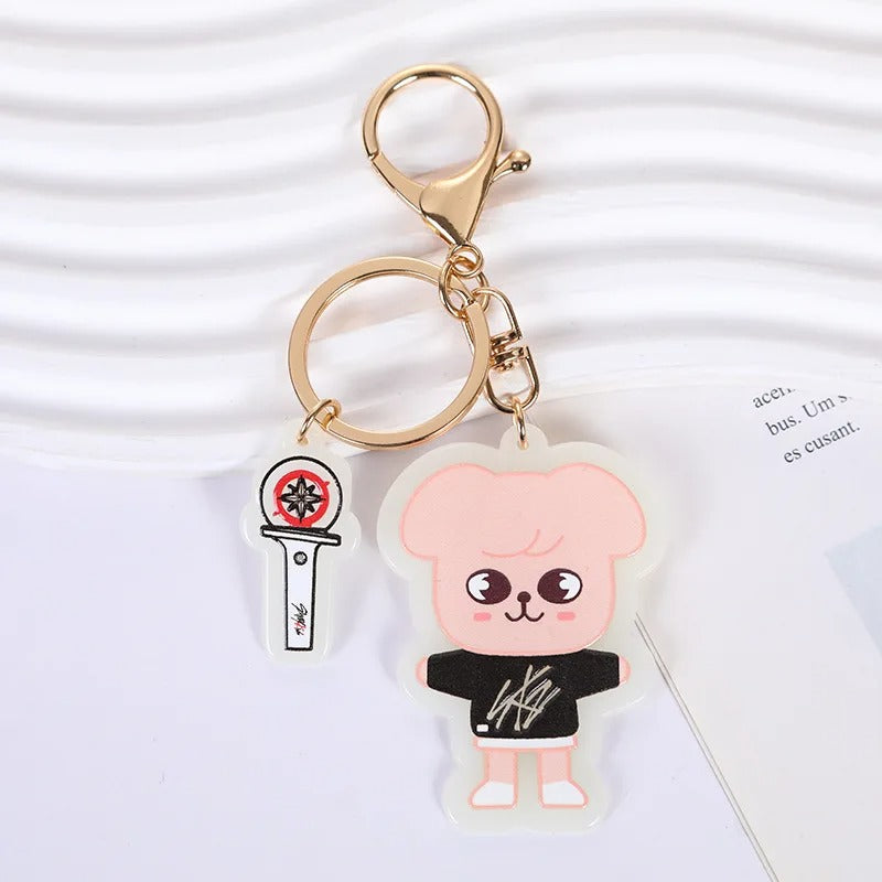 SKZOO Luminous Nachimbong Gold Keyring