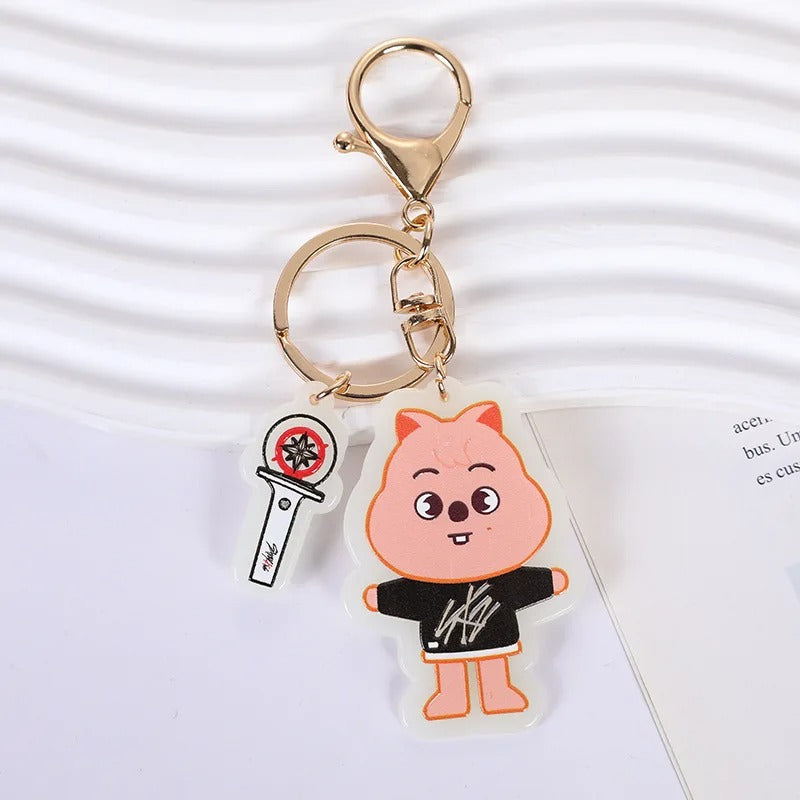 SKZOO Luminous Nachimbong Gold Keyring