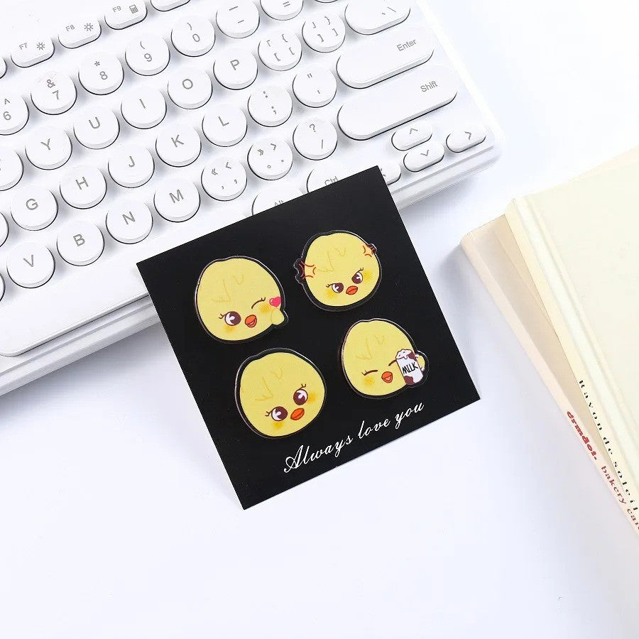 SKZOO 4-Piece Character Pin Collection