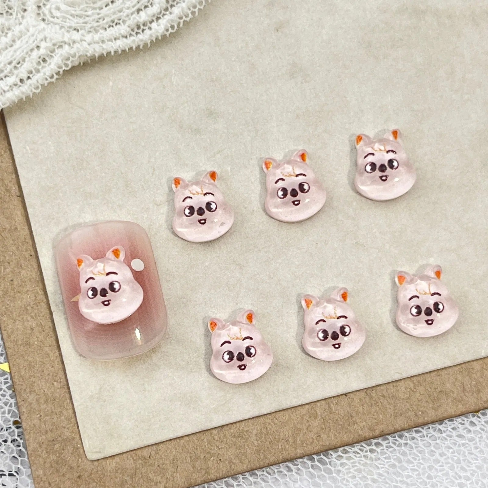 SKZOO 3D Luminous Nail Charms